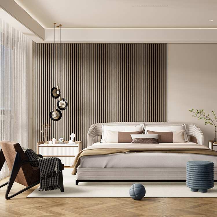 Wholesale Natural wood slat panel